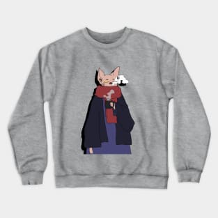 Coffee cat Crewneck Sweatshirt